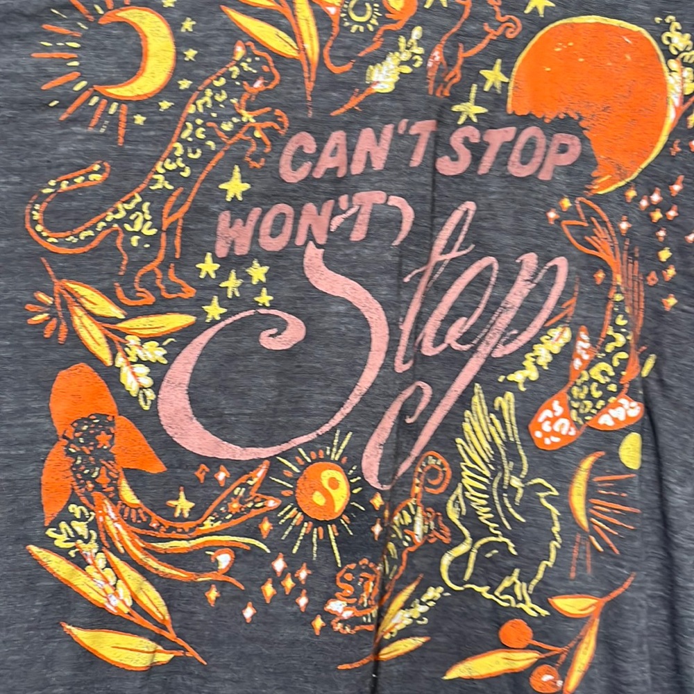 Free people graphic tshirt.